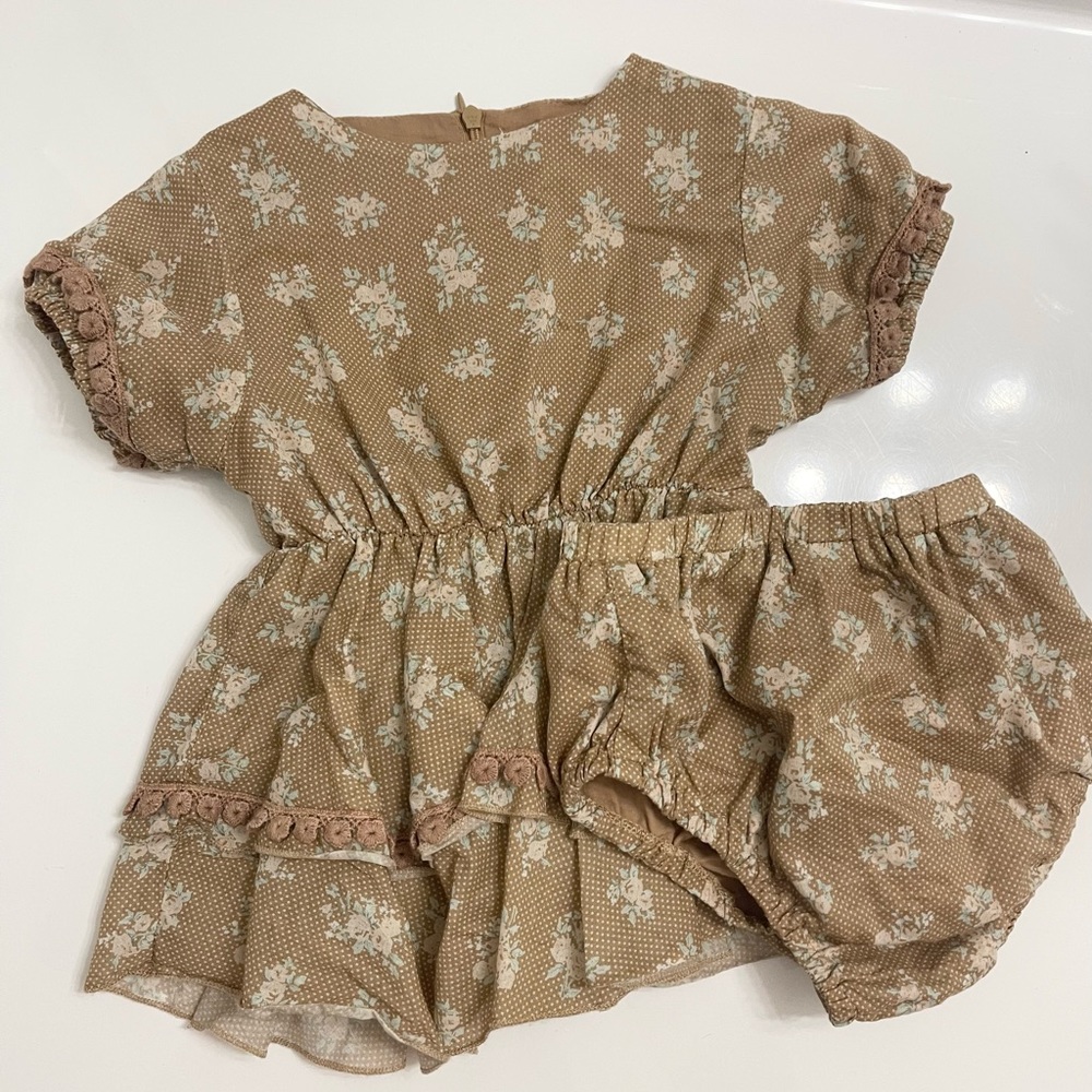 Teela Floral Bloomer Set Size 24-36m